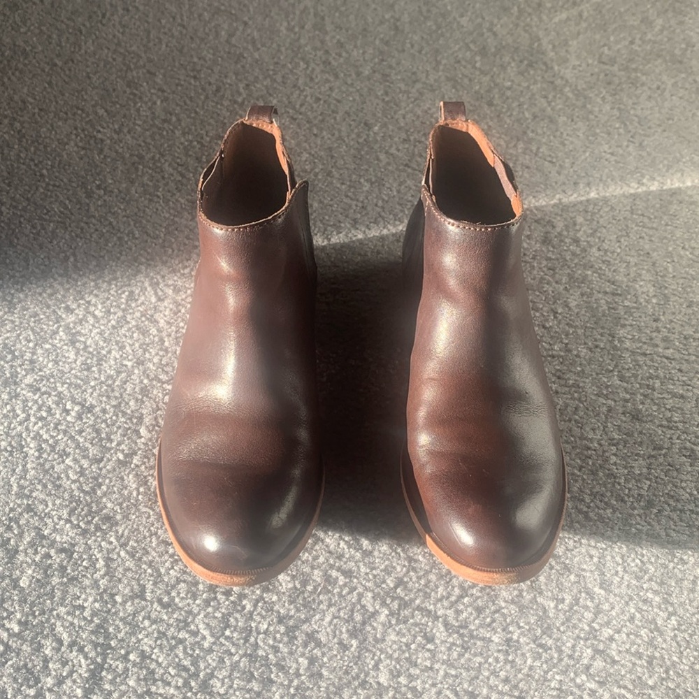 Women’s Kork-Ease ankle boot, brown, size 8M
